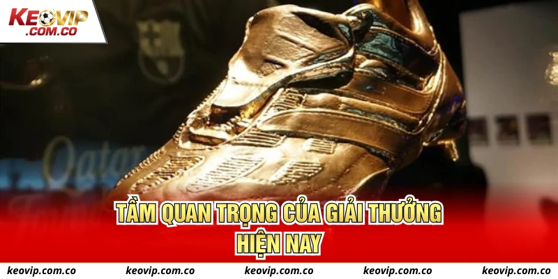 Tầm quan trọng của giải thưởng hiện nay